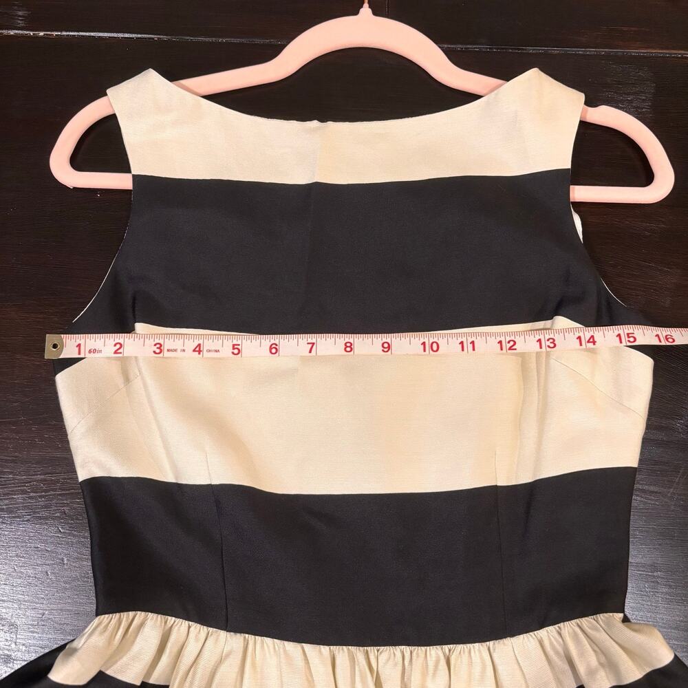 Kate Spade New York "Carolyn" It-Girl Striped Dress -Size 2- Taylor Swift - Picture 6 of 10